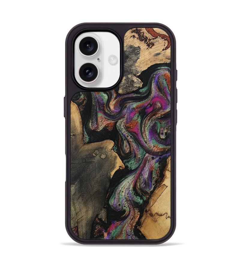 iPhone 17 Wood Phone Case - Baylee (Green, 811555)
