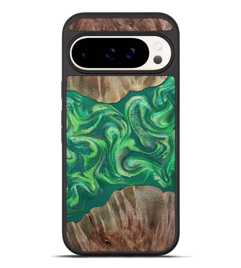 Pixel 10 Pro XL Wood Phone Case - Izan (Green, 811559)