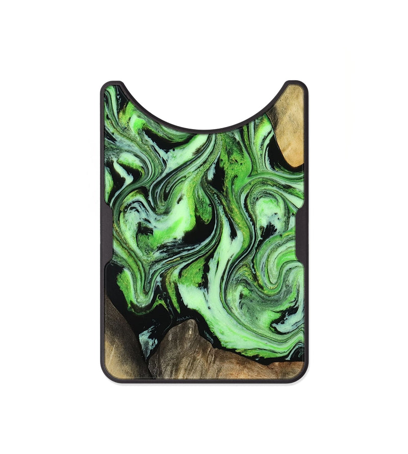 Alloy Wood Wallet - Nyra (Green, 811562)