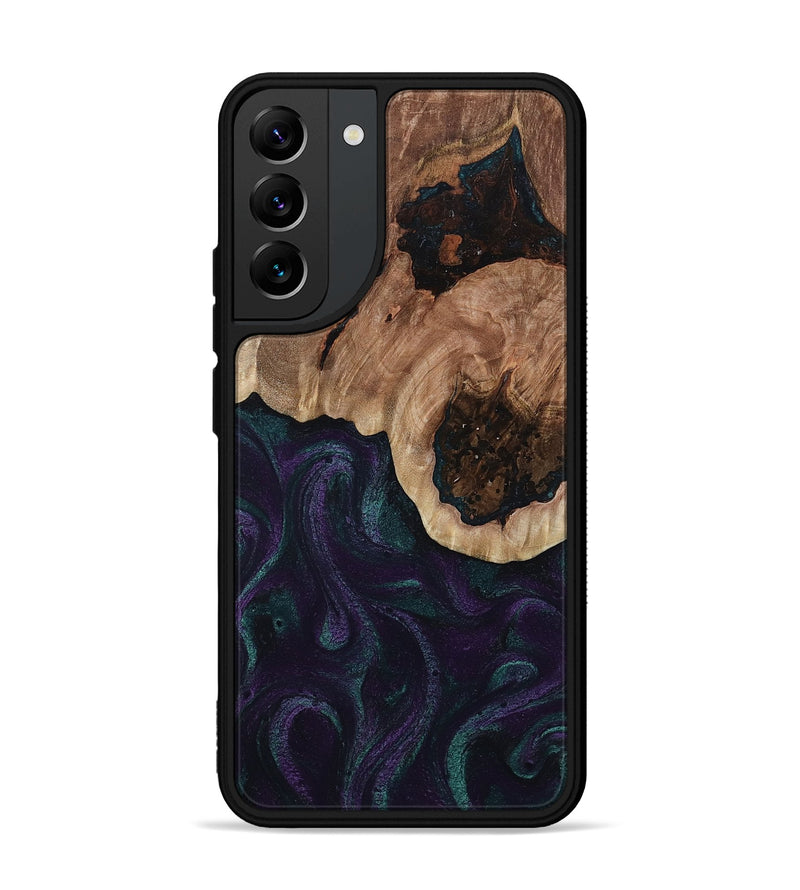 Galaxy S22 Plus Wood Phone Case - Elyse (Green, 811564)
