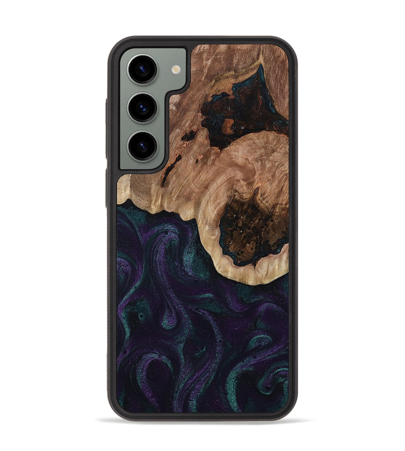 Galaxy S23 Plus Wood Phone Case - Elyse (Green, 811564)