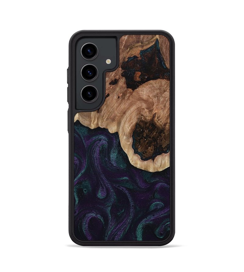 Galaxy S24 Wood Phone Case - Elyse (Green, 811564)
