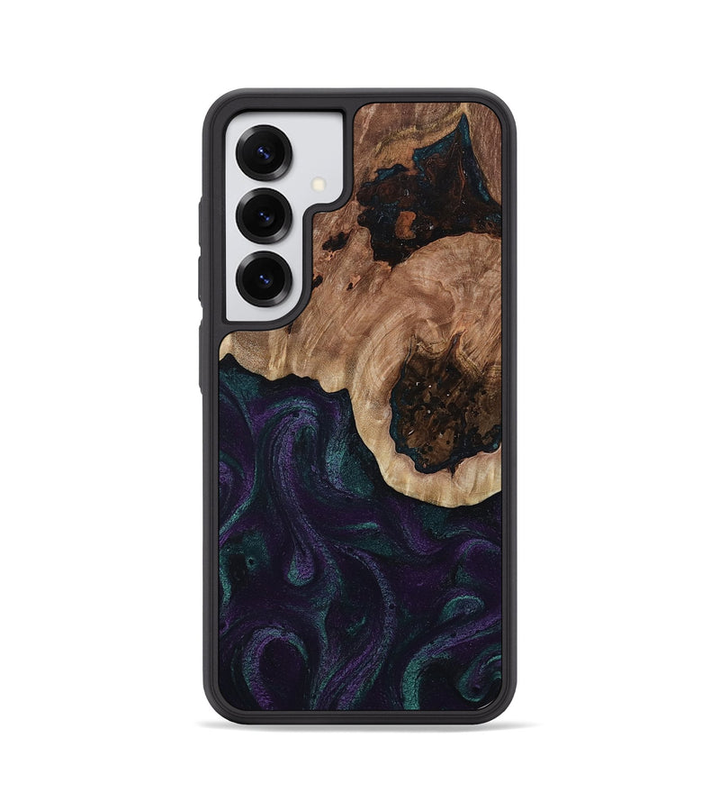 Galaxy S25 Wood Phone Case - Elyse (Green, 811564)