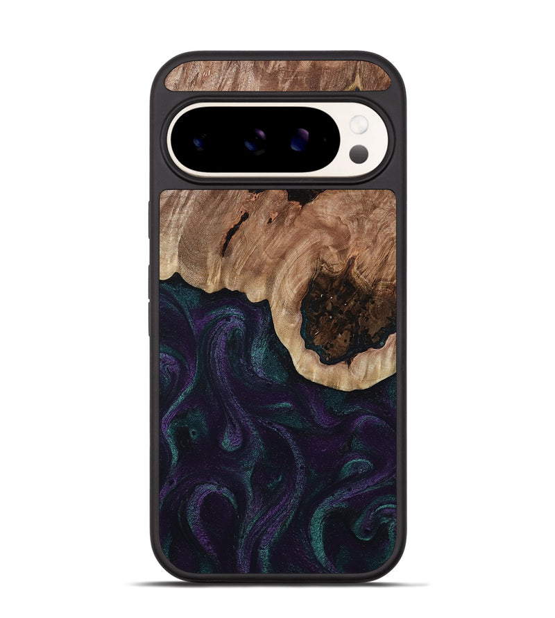 Pixel 9 Wood Phone Case - Elyse (Green, 811564)