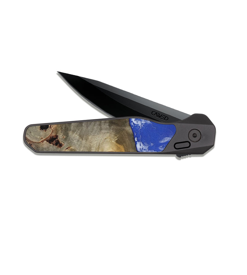EDC Dark Slate Wood Pocket Knife - Bowen (Coastal, 811574)