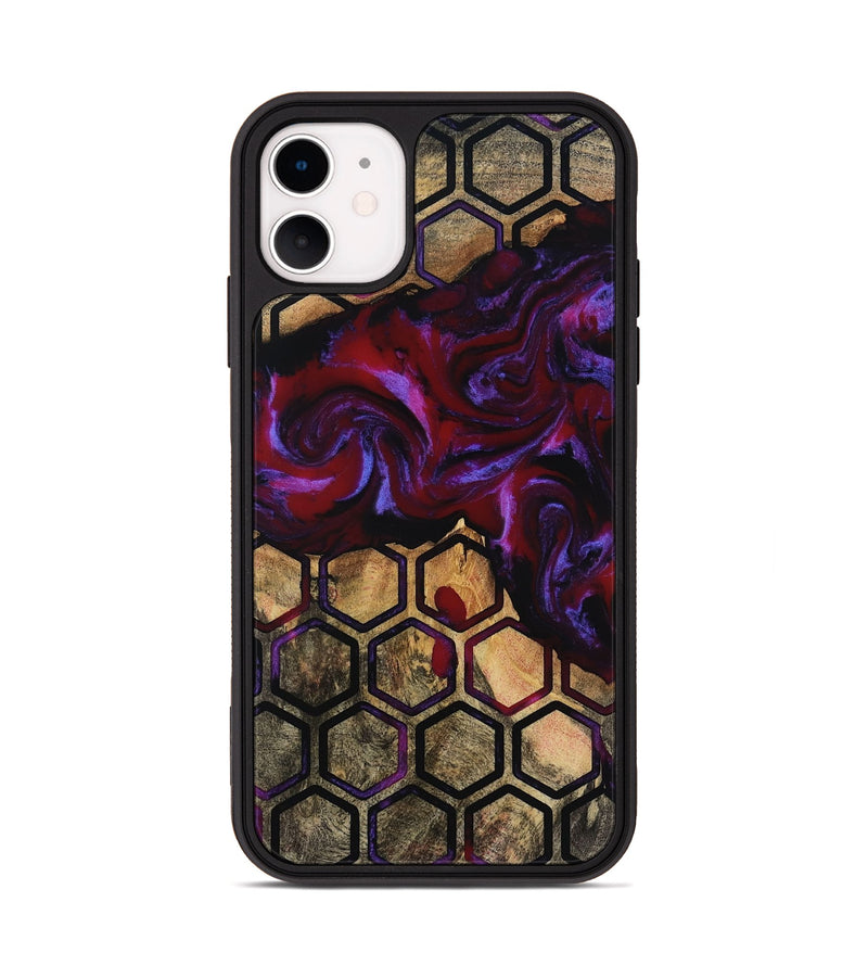 iPhone 11 Wood Phone Case - Ashtyn (Pattern, 811575)