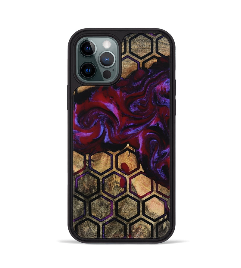 iPhone 12 Pro Wood Phone Case - Ashtyn (Pattern, 811575)