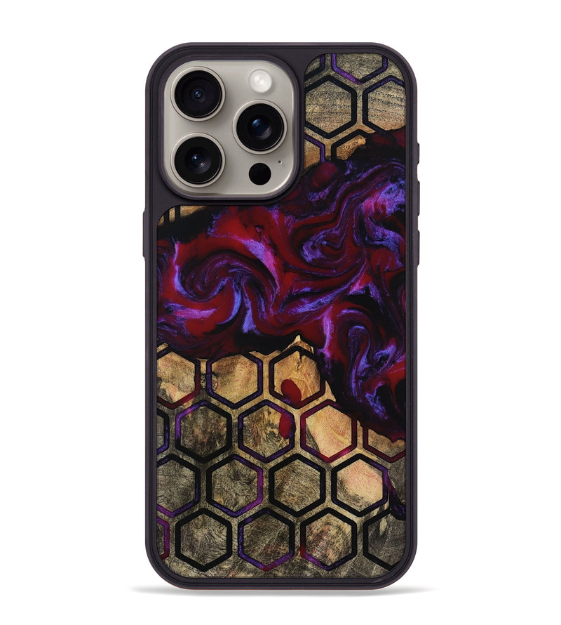 iPhone 15 Pro Max Wood Phone Case - Ashtyn (Pattern, 811575)
