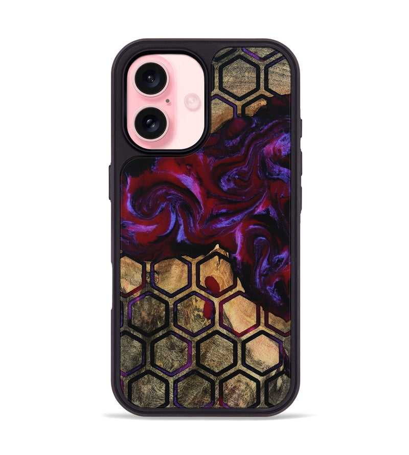 iPhone 16 Wood Phone Case - Ashtyn (Pattern, 811575)