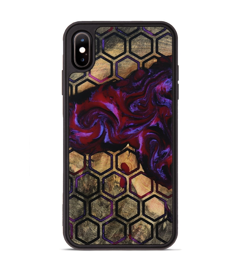 iPhone Xs Max Wood Phone Case - Ashtyn (Pattern, 811575)
