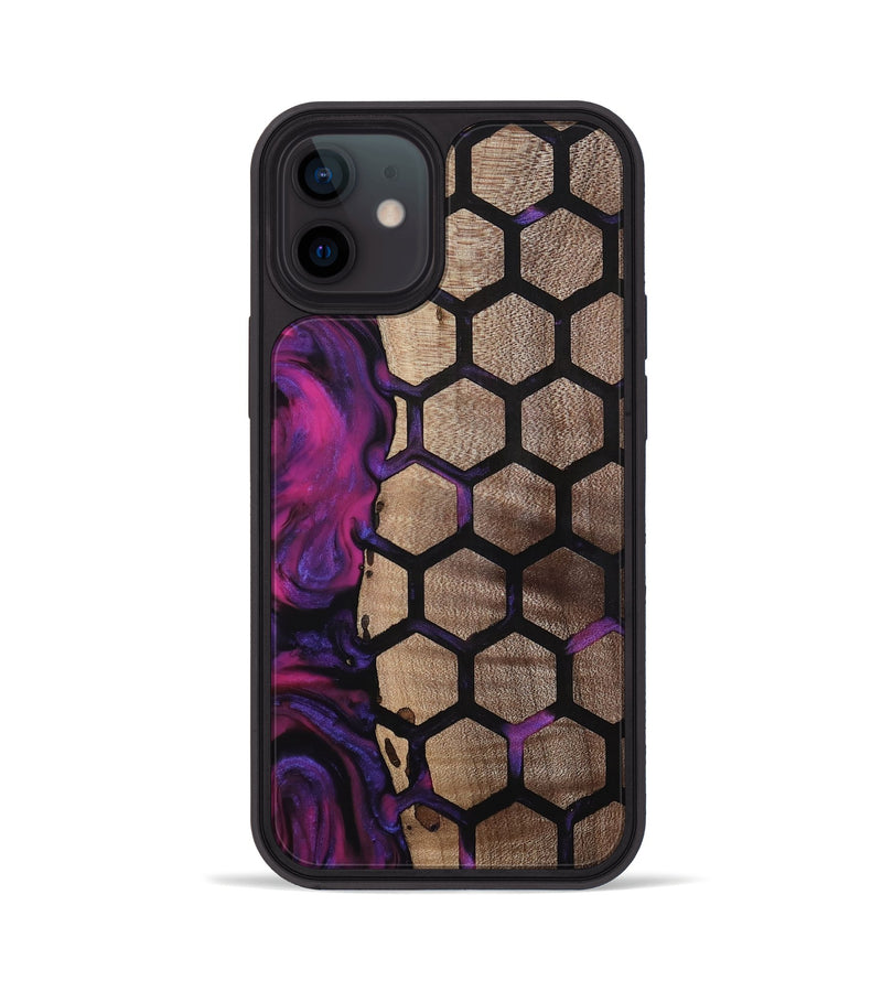 iPhone 12 Wood Phone Case - Greyson (Pattern, 811579)