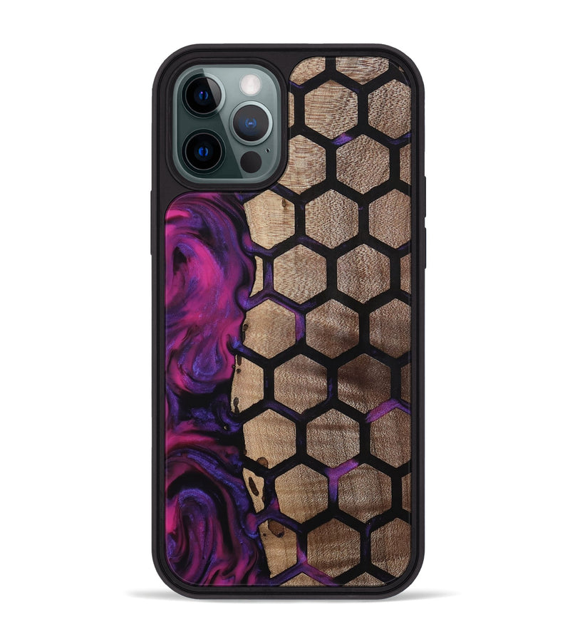 iPhone 12 Pro Max Wood Phone Case - Greyson (Pattern, 811579)