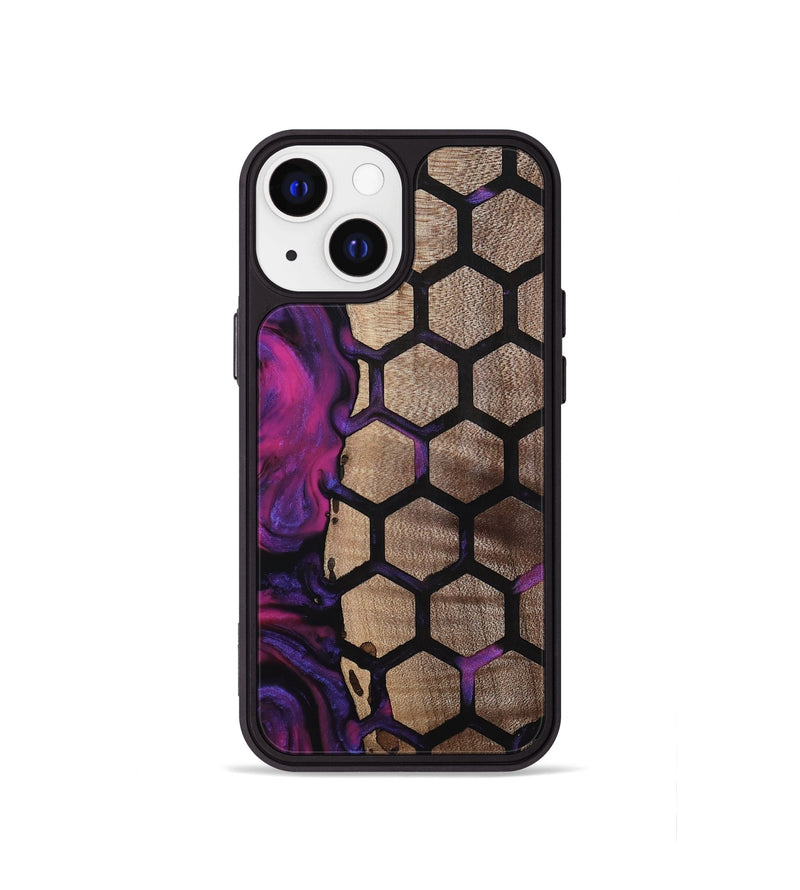 iPhone 13 mini Wood Phone Case - Greyson (Pattern, 811579)
