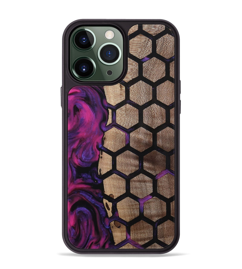 iPhone 13 Pro Max Wood Phone Case - Greyson (Pattern, 811579)
