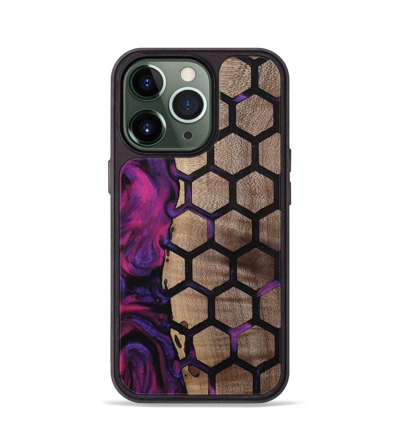 iPhone 13 Pro Wood Phone Case - Greyson (Pattern, 811579)