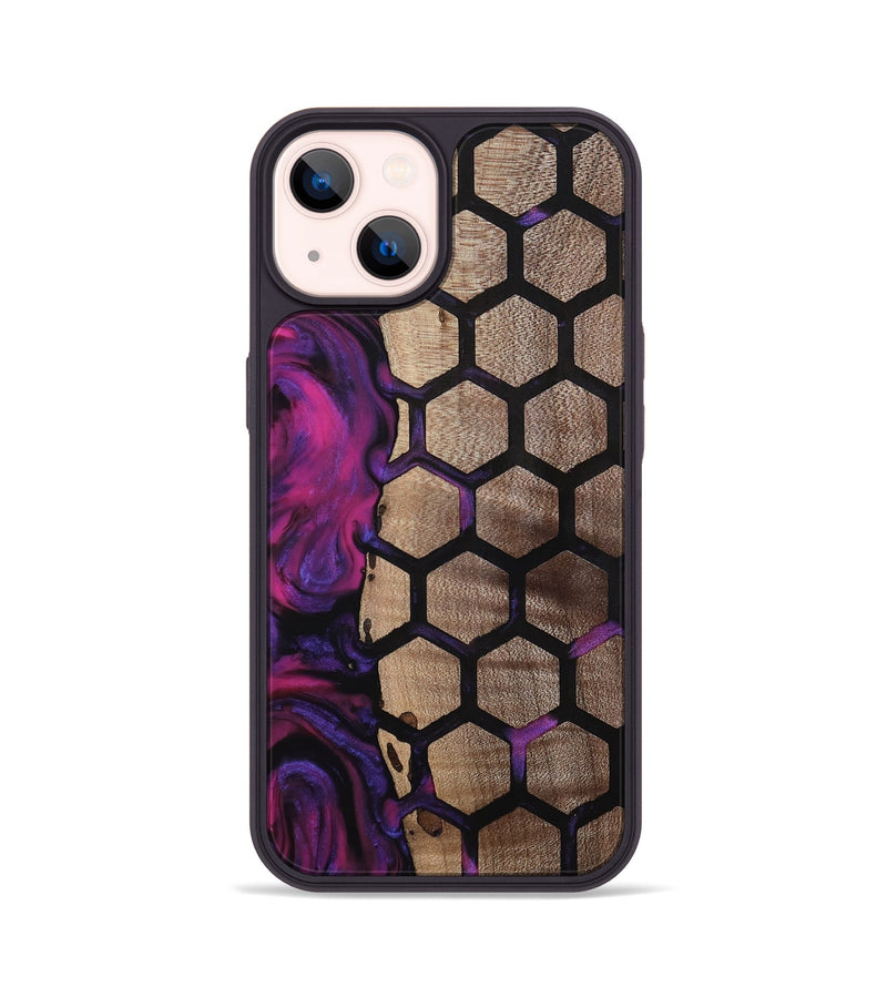 iPhone 14 Wood Phone Case - Greyson (Pattern, 811579)