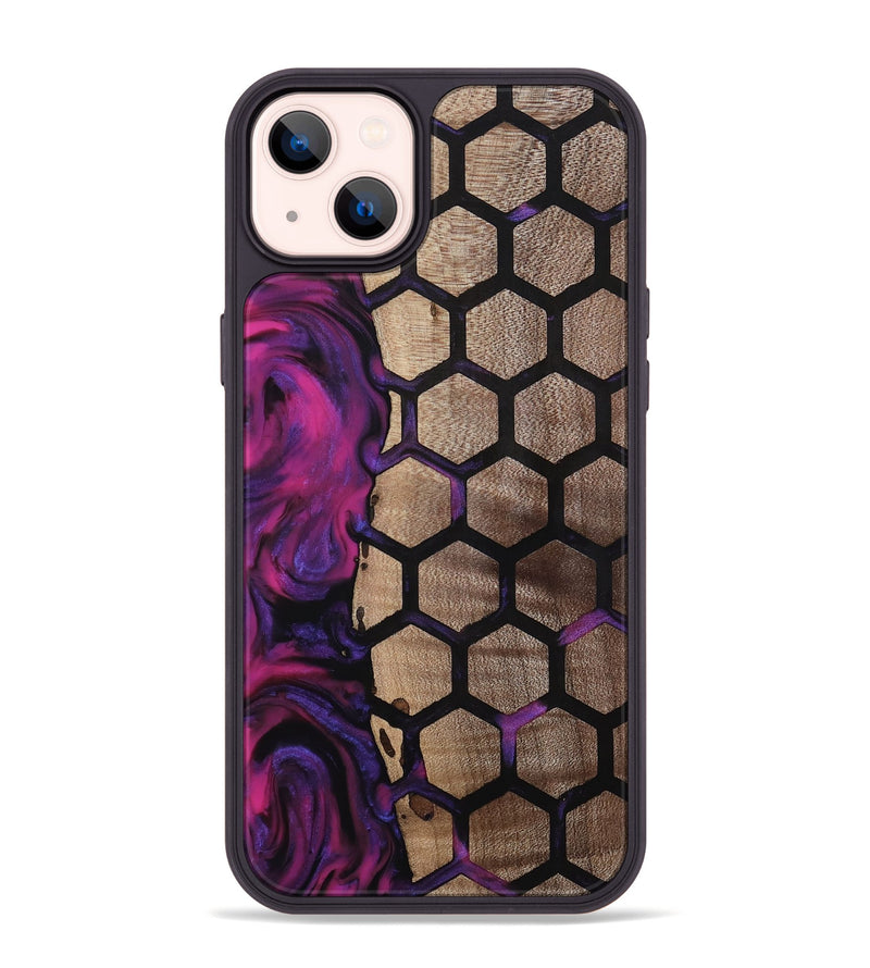 iPhone 14 Plus Wood Phone Case - Greyson (Pattern, 811579)