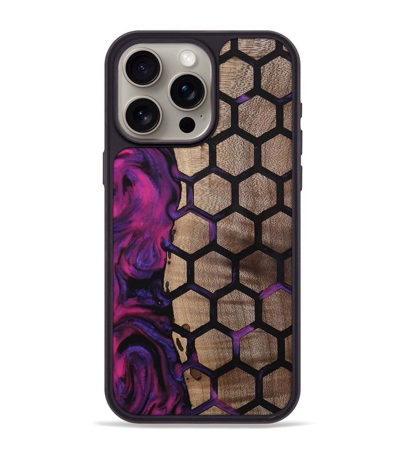 iPhone 15 Pro Max Wood Phone Case - Greyson (Pattern, 811579)