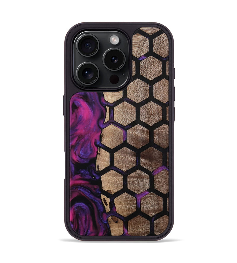 iPhone 16 Pro Wood Phone Case - Greyson (Pattern, 811579)