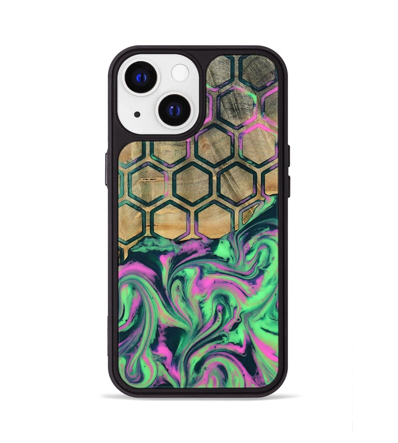 iPhone 13 Wood Phone Case - Lyndsey (Pattern, 811582)
