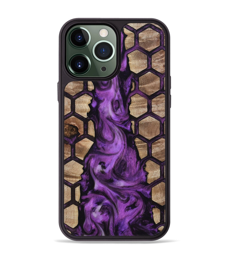 iPhone 13 Pro Max Wood Phone Case - Teressa (Pattern, 811583)