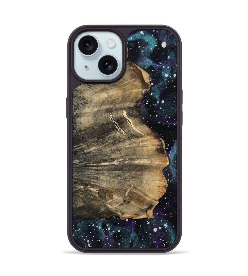 iPhone 15 Wood Phone Case - Keilani (Cosmos, 811622)