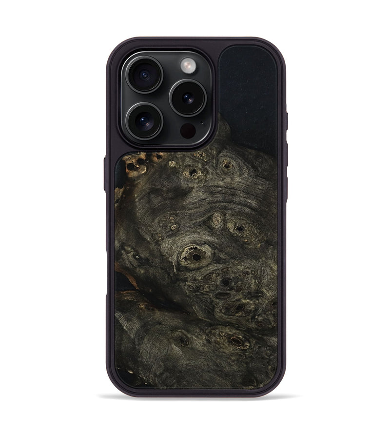 iPhone 16 Pro Wood Phone Case - Dorian (Wood Burl, 811640)