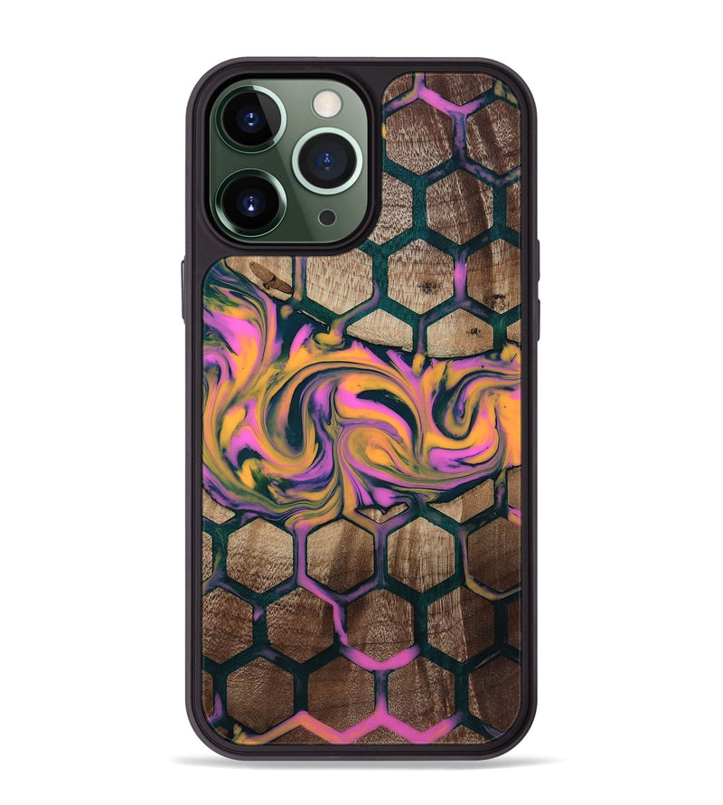 iPhone 13 Pro Max Wood Phone Case - Ximena (Pattern, 811652)