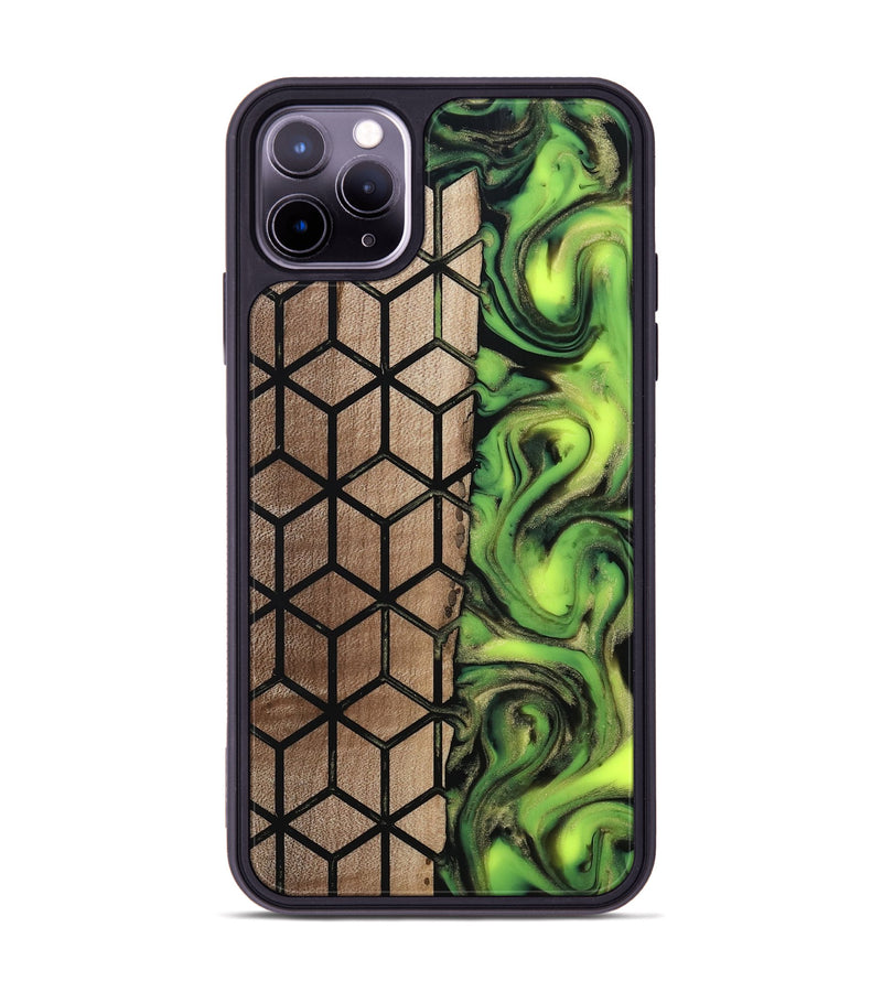 iPhone 11 Pro Max Wood Phone Case - Delois (Pattern, 811661)