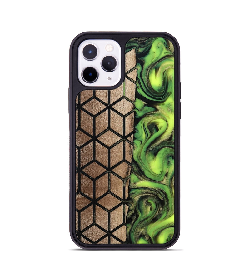 iPhone 11 Pro Wood Phone Case - Delois (Pattern, 811661)