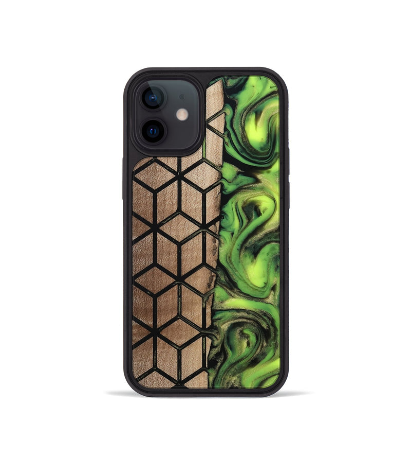 iPhone 12 mini Wood Phone Case - Delois (Pattern, 811661)