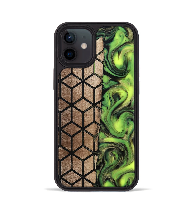 iPhone 12 Wood Phone Case - Delois (Pattern, 811661)
