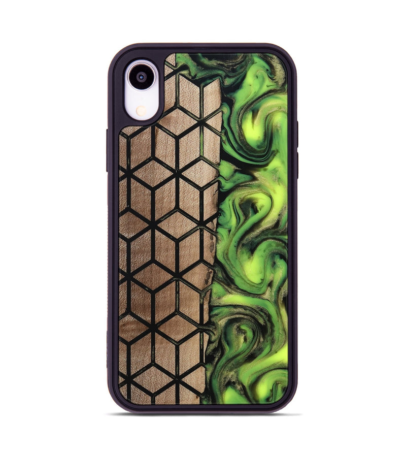 iPhone Xr Wood Phone Case - Delois (Pattern, 811661)
