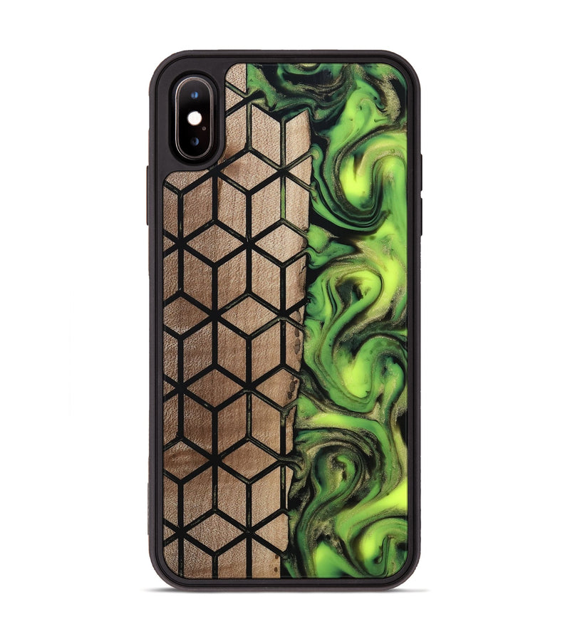 iPhone Xs Max Wood Phone Case - Delois (Pattern, 811661)
