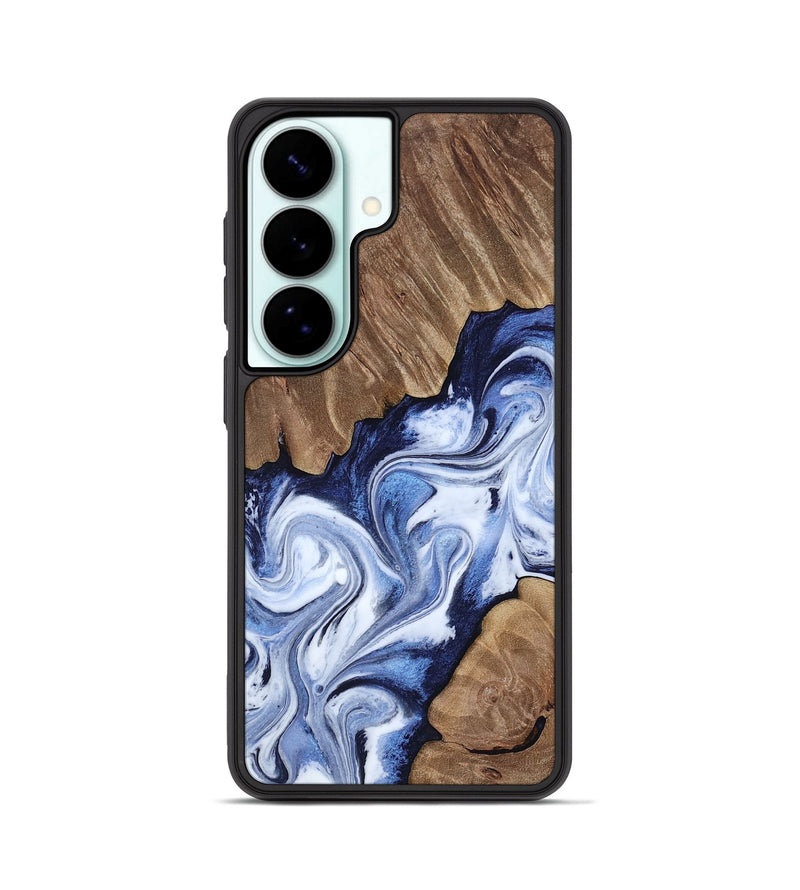 Galaxy S26 Wood Phone Case - Atreus (Blue, 811662)