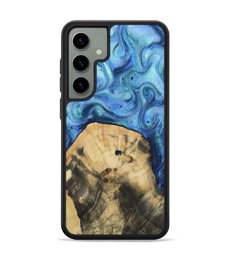 Galaxy S24 Plus Wood Phone Case - Hazel (Blue, 811663)