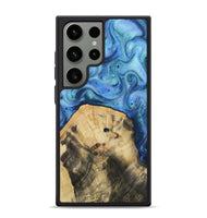 Galaxy S24 Ultra Wood Phone Case - Hazel (Blue, 811663)