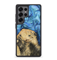 Galaxy S25 Ultra Wood Phone Case - Hazel (Blue, 811663)