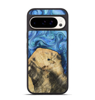 Pixel 9 Pro Wood Phone Case - Hazel (Blue, 811663)