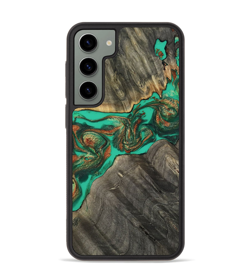 Galaxy S23 Plus Wood Phone Case - Rohan (Green, 811666)