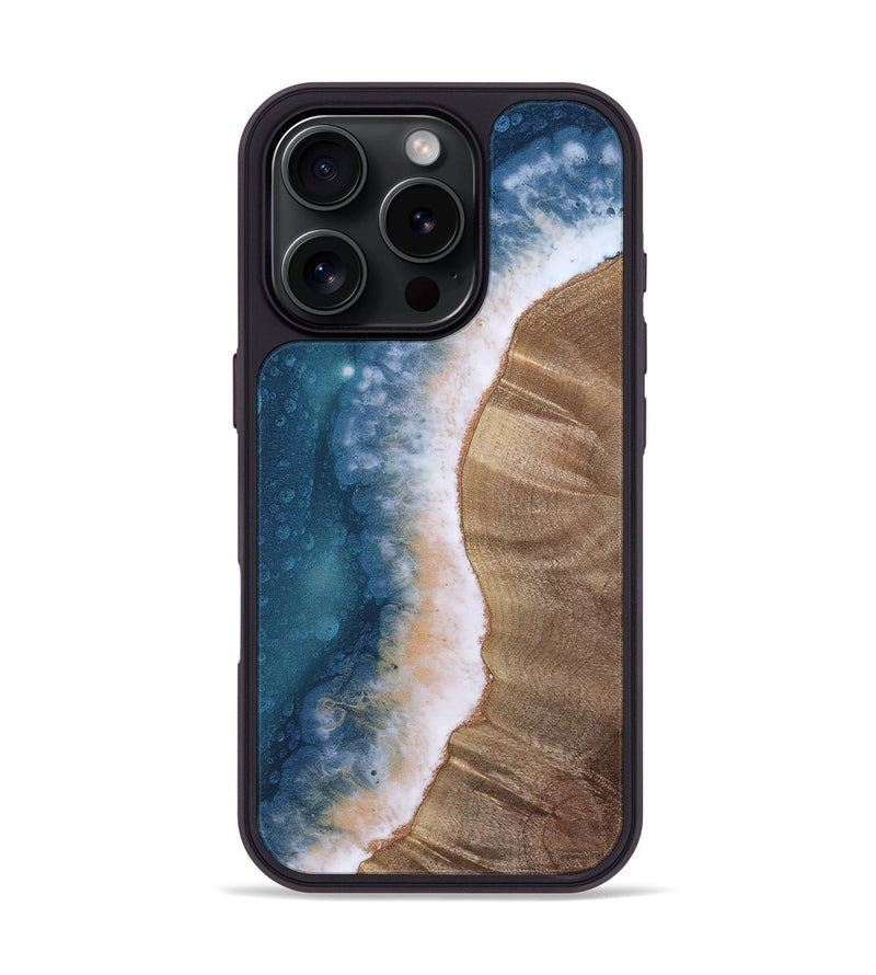 iPhone 16 Pro Wood Phone Case - Leonard (Coastal, 811674)