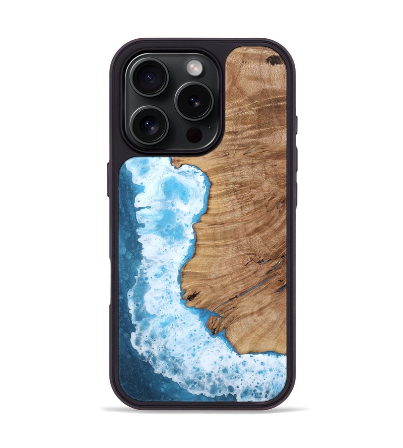 iPhone 16 Pro Wood Phone Case - Ray (Coastal, 811686)
