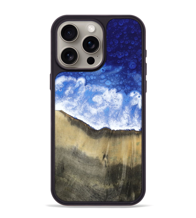 iPhone 15 Pro Max Wood Phone Case - Alysa (Coastal, 811688)