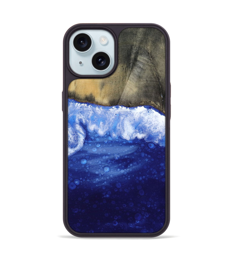 iPhone 15 Wood Phone Case - Kandice (Coastal, 811689)