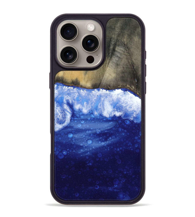 iPhone 16 Pro Max Wood Phone Case - Kandice (Coastal, 811689)