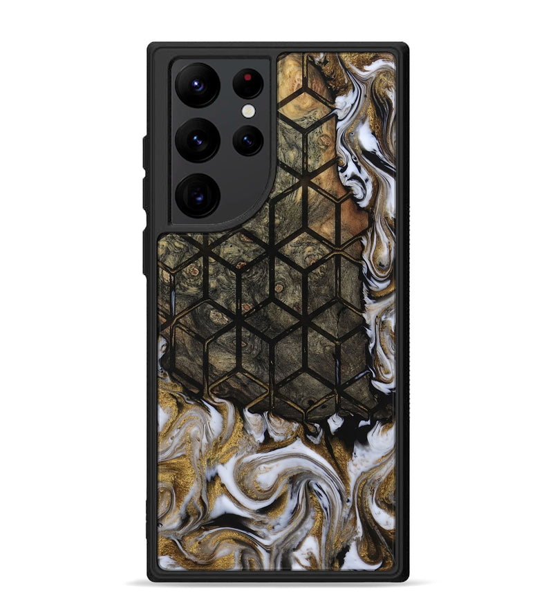 Galaxy S22 Ultra Wood Phone Case - Deonte (Pattern, 811690)