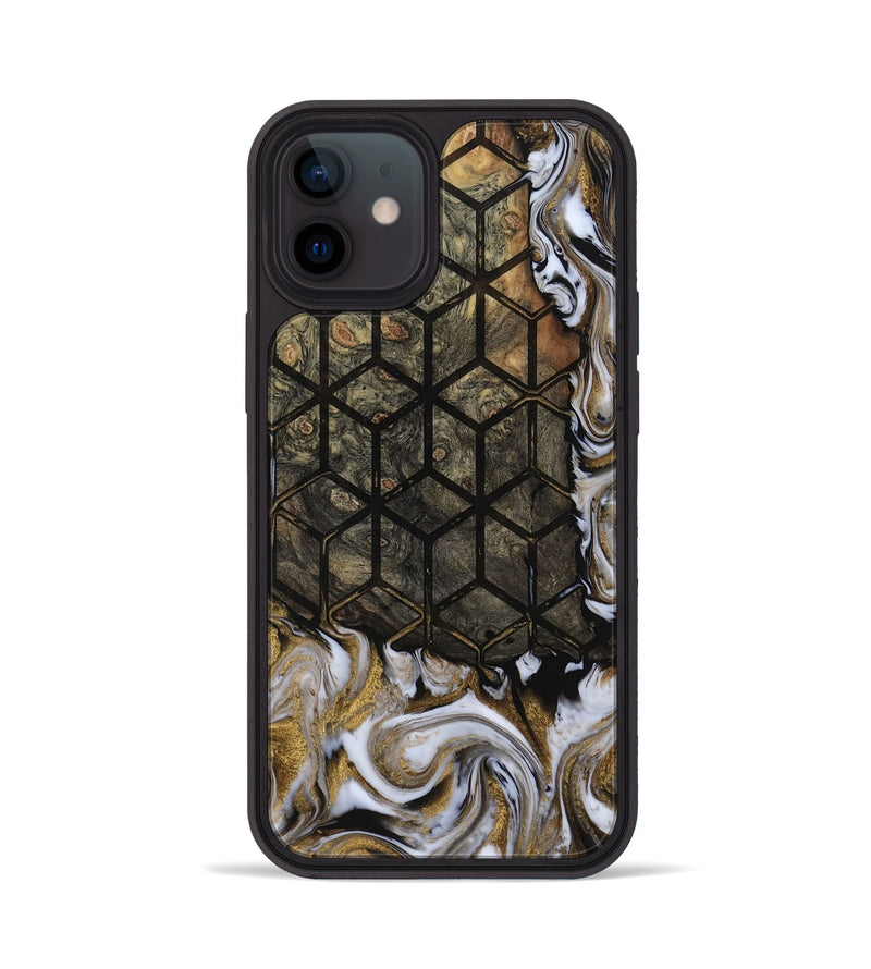 iPhone 12 Wood Phone Case - Deonte (Pattern, 811690)