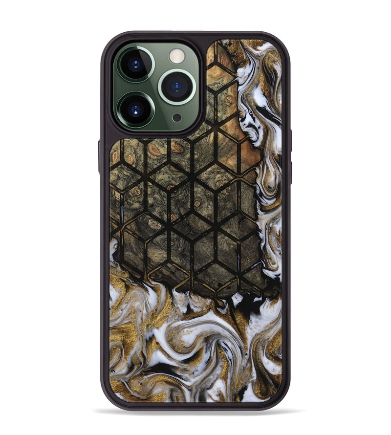 iPhone 13 Pro Max Wood Phone Case - Deonte (Pattern, 811690)