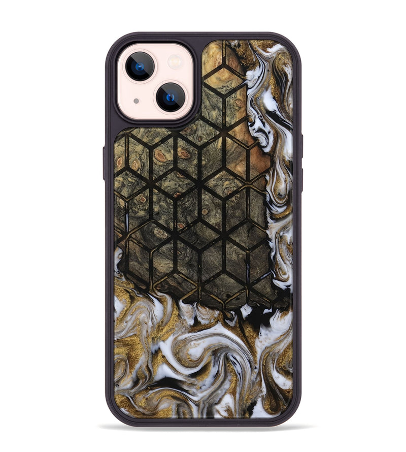 iPhone 14 Plus Wood Phone Case - Deonte (Pattern, 811690)