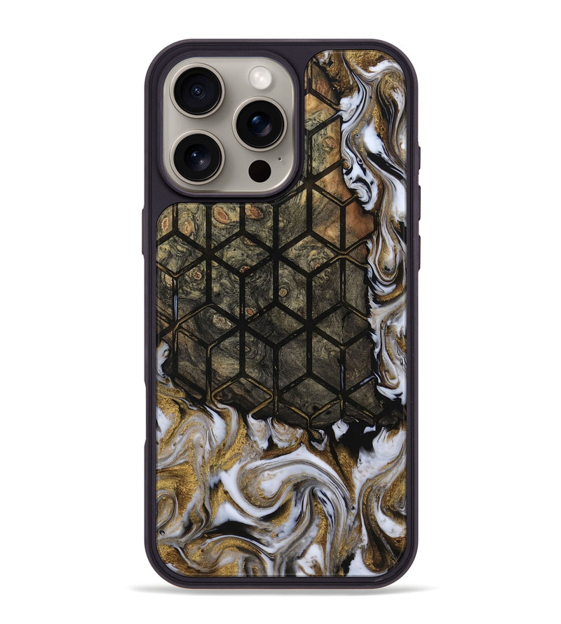 iPhone 16 Pro Max Wood Phone Case - Deonte (Pattern, 811690)